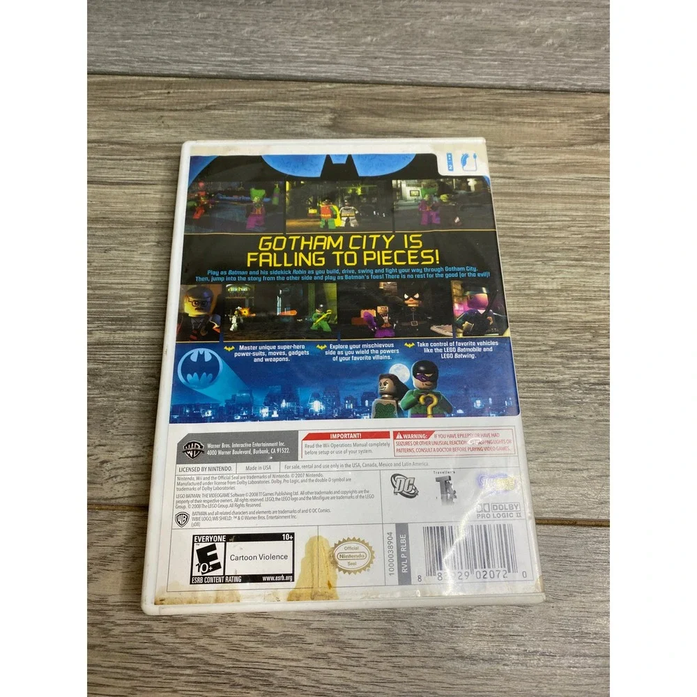 Nintendo lego batman
